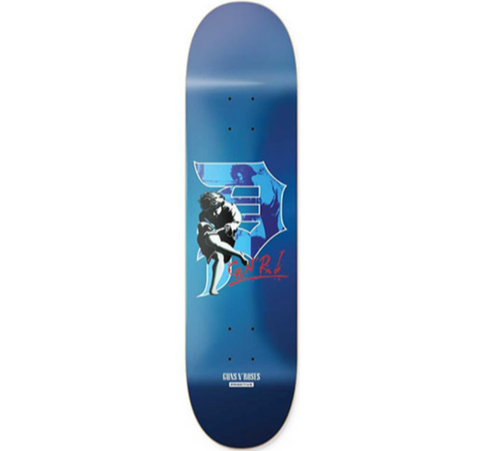 Primitive x Guns N' Roses Team Illusion Blue Deck 8.00 - Stoke Run LLC