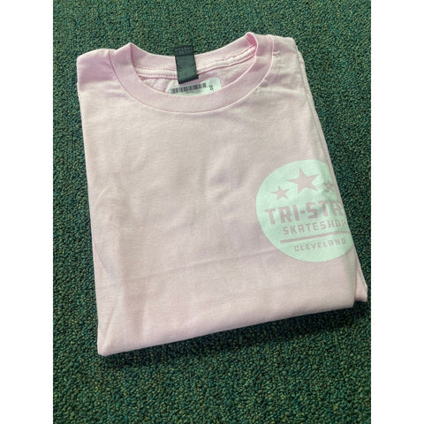 Circle Logo Pink Shop Tee - Stoke Run LLC
