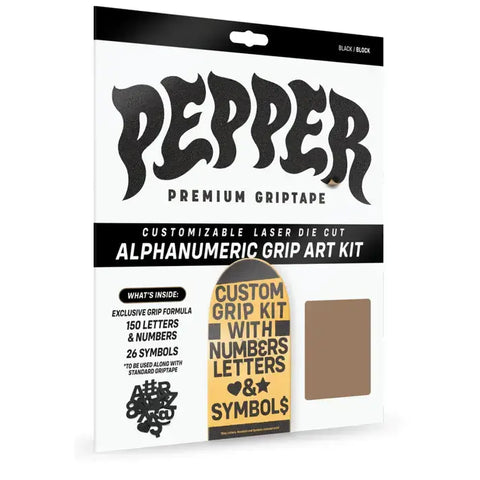Alphanumeric Grip Art Kit - Stoke Run LLC
