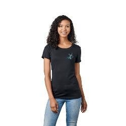 Flora Dot S/S Fitted Tee - Stoke Run LLC