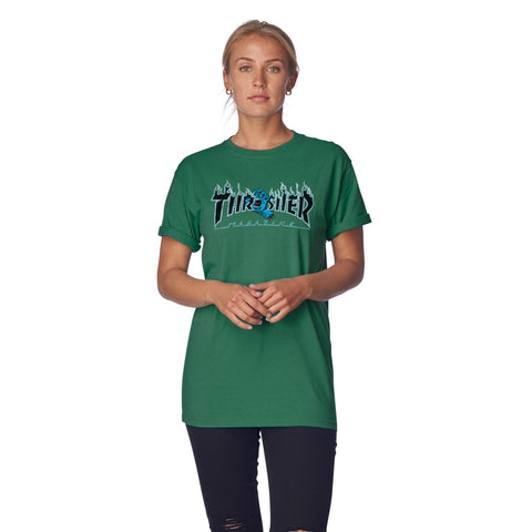 Thrasher Screaming Flame Logo S/S T-Shirt - Stoke Run LLC