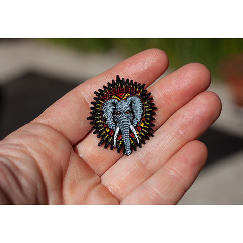 Mike Vallely Elephant Lapel Pin - Stoke Run LLC