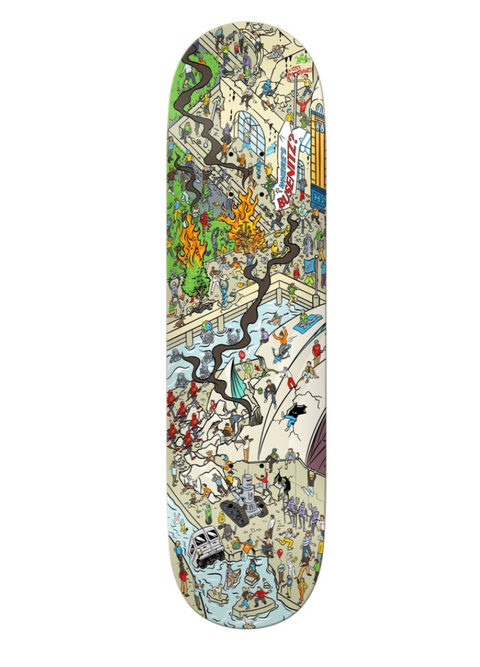 Real Where's Busenitz? 8.38 True Fit Shape Skateboard Deck - Stoke Run LLC
