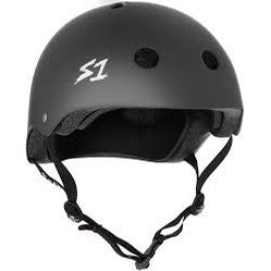 Mega Lifer Helmet Dark Grey Matte - Stoke Run LLC