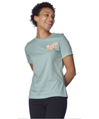 Womens Sundown Dot T Shirt - Stoke Run LLC