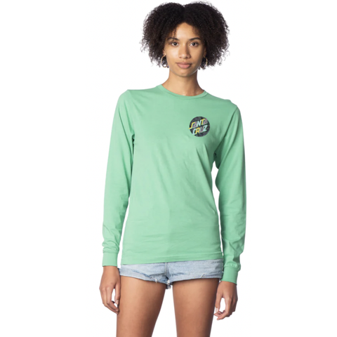 Womens Color Topo Dot L/s T Shirt - Stoke Run LLC