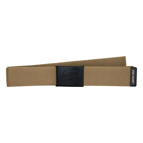 Opus Dot Web Belt Coyote Brown OS Unisex Santa Cruz - Stoke Run LLC