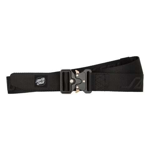 Shackle Strip Web Belt Black OS Unisex Santa Cruz - Stoke Run LLC