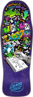 Winkowski Sketchbook Shaped 10.34 Santa Cruz Deck - Stoke Run LLC