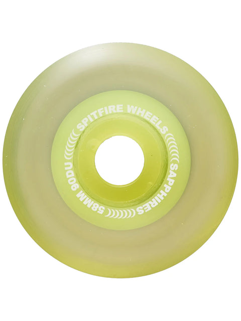 Spitfire Sapphires 90D Neon Conical Full Wheels - Stoke Run LLC