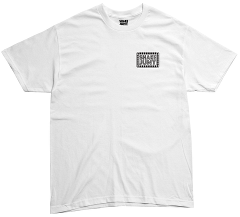 Shake Junt  Box Logo Pocket Hit White - Large