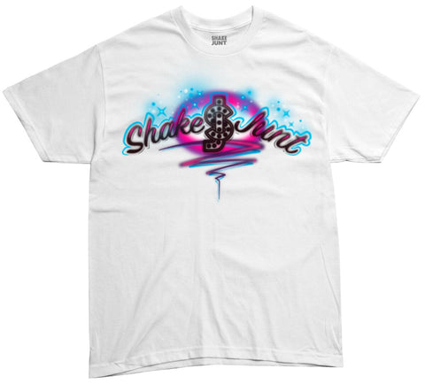 Shake Junt Airbrush White Tee