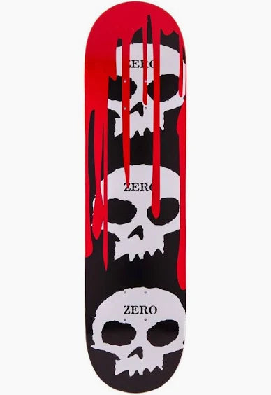Zero 3 Skull with Blood Deck 8.25 - Stoke Run LLC