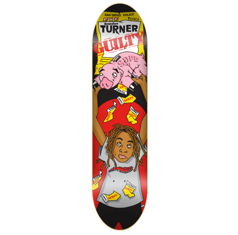 Shorty's Turner Guilty Red Deck 8.25 - Stoke Run LLC