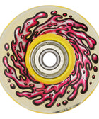 Slime Balls Wheels 60mm Light Ups w/RED and YELLOW LED OG Slime 78a - Stoke Run LLC