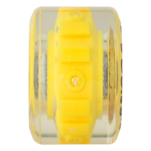 Slime Balls Wheels 60mm Light Ups w/RED and YELLOW LED OG Slime 78a - Stoke Run LLC