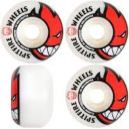 Spitfire BIGHEAD 52mm White w/red - Stoke Run LLC