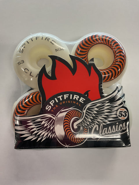 Spitfire Classics 53mm 97A Natural / Orange - Stoke Run LLC