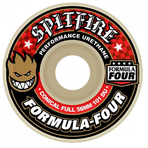 Spitfire F4 101DU Conical Full Wheels 56mm - Stoke Run LLC