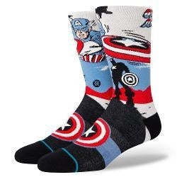 Captain America Marquee Sock - Stoke Run LLC