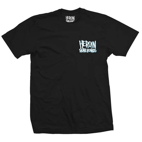 HEROIN Curb Killer Wide Boy Tee (Black)