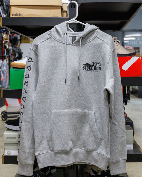 Stoke Run Hoodie - Left Chest Decal