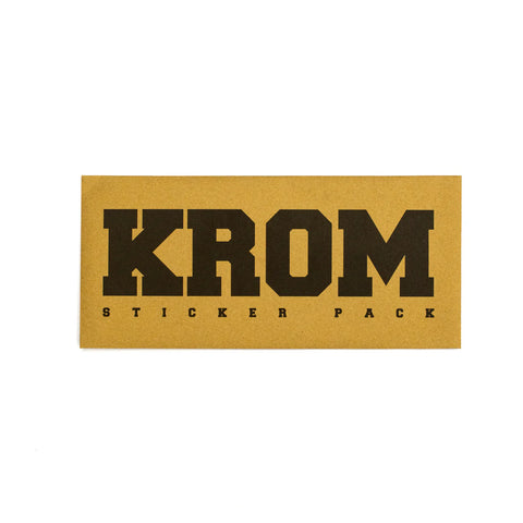 Krom Stickers Pack - 20 pack - Stoke Run LLC