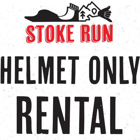 Helmet Only Rental