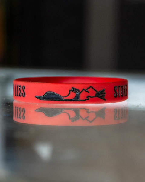 Stoke Run Wristband - Red - Stoke Run LLC